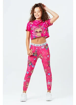 Укорочена футболка hype girls bae wheels lol surprise