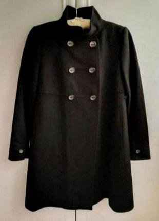 Классное пальто из шерсти как новое
