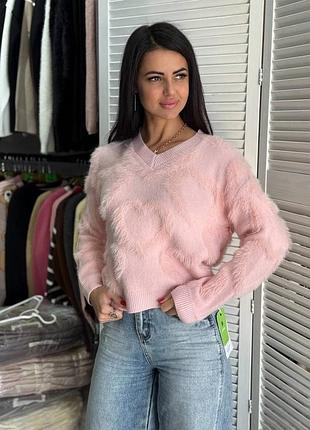 Кашемир люкс качество свитер травка