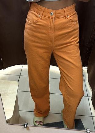 Джинси помаранчеві h&m
