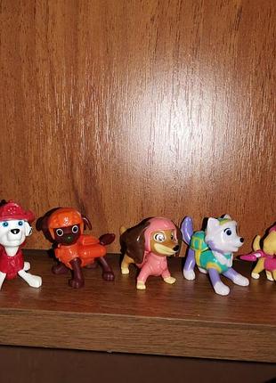 Щенячий патруль, фигурки киндер сюрприз