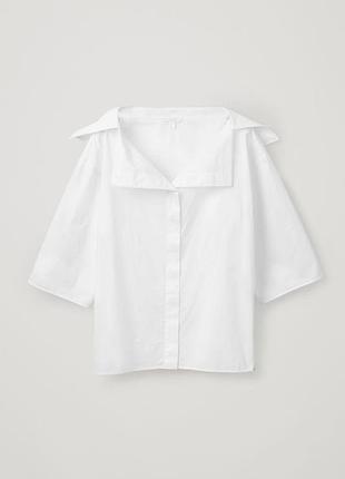 Cos легкая хлопковая рубашка, блуза
