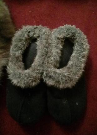 Теплительные зимние тапочки на 34 размер унисекс