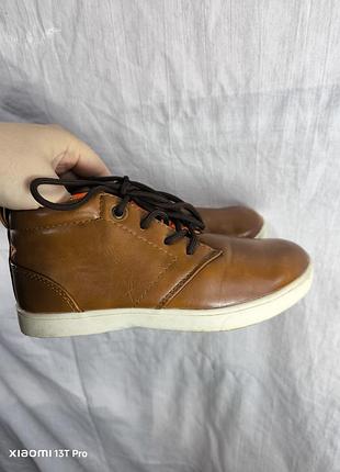 Ботинки осенние весенние детские заменитель