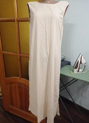 Сукня, р. 44-46 (льон, бавовна)