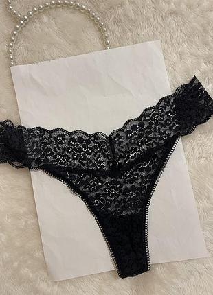 Трусики мереживні стрінги tezenis білизна