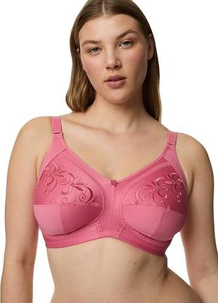 Бюстгальтер мягкая чашка  без косточек с хлопком 80d