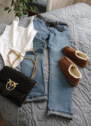 Шикарные джинсы унисекс burberry