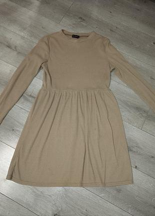 Сукня в рубчик