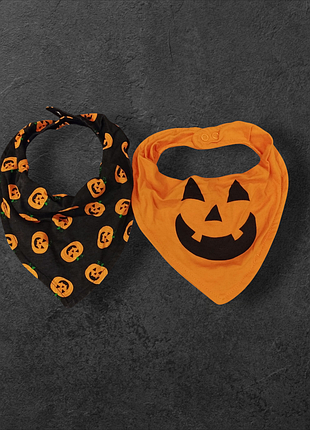 Набор слюнявчиков на halloween от h&amp;m