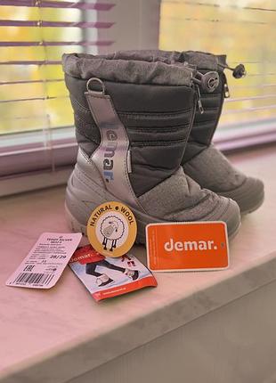 Чоботи сапоги зимові demar польща!устілка 18,7