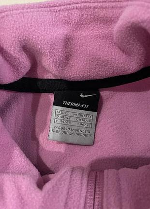 Nike therma-fit флісова кофта (рожевий колір)