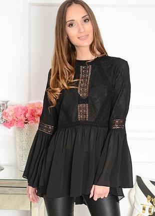 Блузка чорна
