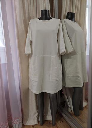 Красивое с карманами платье 👗