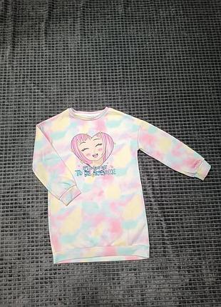 Теплое платье сукэнка платье платье на 7-9роков