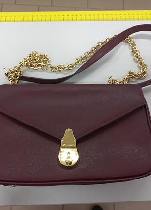 Сумка женская кожаная кросс боди calvin klein