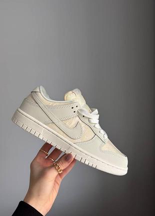 Sb dunk low wmns lace pack - regal beige