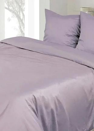 Простынь сатин пп "ярослав" серо-голубого цвета 215х145