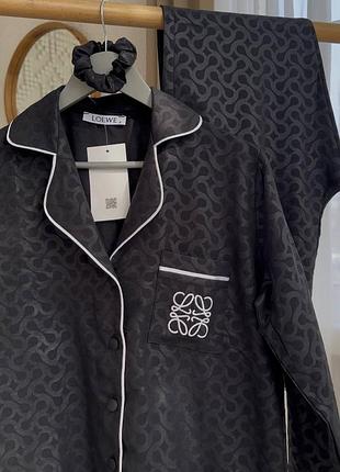 Піжама жіноча лоеве loew чорна s m l xl