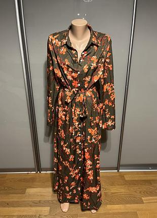 Шикарна сукня сорочка батал