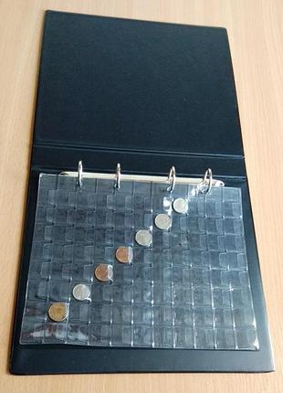 Альбом для монет collection черные листы на 271 монету