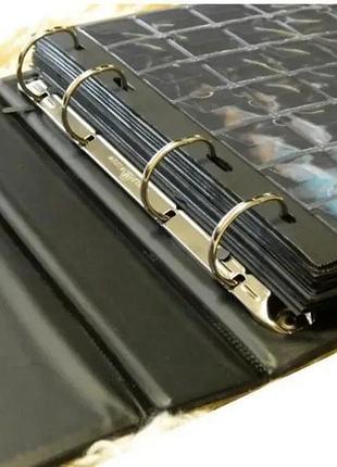 Альбом для монет и банкнот numizmatik черные листы