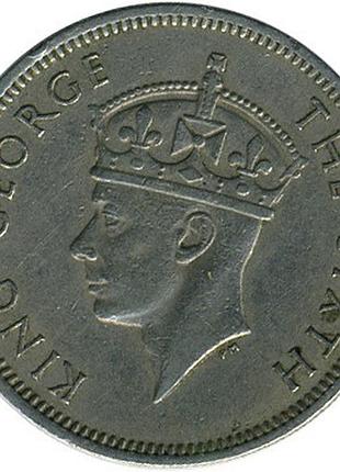 Малайя король георг vi 20 центів 1950 рік №3098