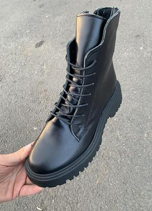 Акція 🔥! стильні ❄️класичні шкіряні черевики 1650 грн