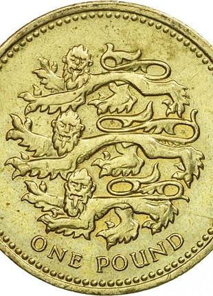 Великобритания 1 фунт, 1997  №2211