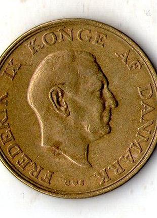 Данія › король фредерік ix 2 крони, 1957 рік алюміній-бронза, 13g, ø 31mm №3531