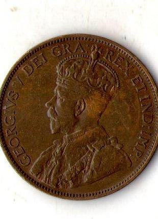 Канада король георг v 1 цент 1912 рік №3003