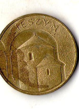Польща 2 злотих, 2005 історичні міста польщі - цешин  №2947