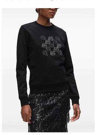 Реглан, свитшот женский karl lagerfeld