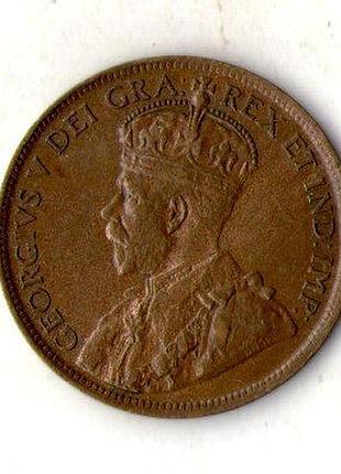 Канада король георг v 1 цент 1915 рік №3042