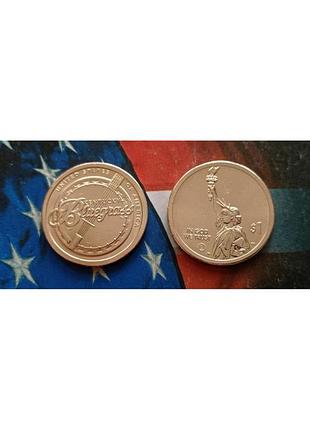 Сша 1 долар 2022 рік американські інновації блюграс.кентуккі.