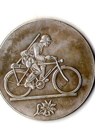 Німеччина - третій рейх медаль едельвейс 1941 рік муляж №017