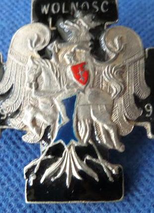 Польща офіцерський полковий знак муляж