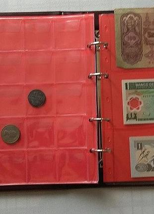 Альбом для монет і банкнот collection lamina збірний