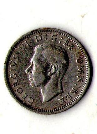 Велика британія › король георг vi 6 пенсів, 1949-1952 №2116