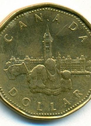 Канада 1 долар, 1992 парламент №2581