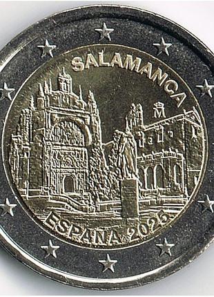 Іспанія 2 євро, 2025 юнеско - старе місто саламанка №2610