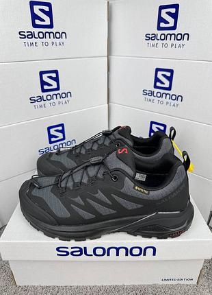 Чоловічі кросівки salomon x adventure gtx grey black