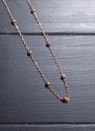 Цепочка женская золотого цвета