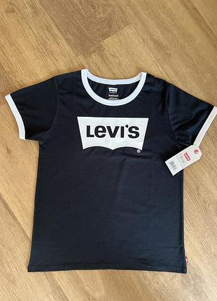 Футболка levi’s оригінал підліткова l 12-13 років нова