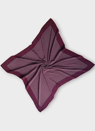 Шелковый дизайнерский платок codello x ralph lauren silk scarf/из шелка/шелк/хустина/платок/авторская/бордовая