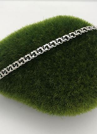 Чоловічий срібний ланцюжок довжиною 55 см.