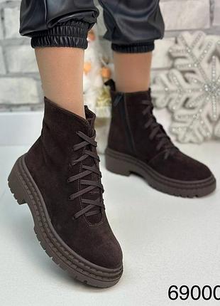 Натуральная кожа замша все размеры ботинки
