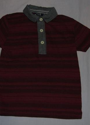 Бавовняна футболка поло для хлопчика 2 - 3 роки next