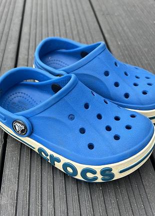 Дитячі крокси crocs оригінал сині 9 (15,7см)