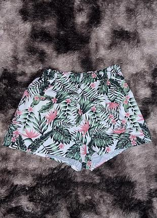 🌴 легкі літні шорти з тропічним принтом 🌺